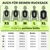 AVANA Regenschutz für Rucksäcke (26-40L) Wasserdichte Produktbild-Vorschau 9