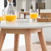 home24 Esstisch Rund - Eiche Teilmassiv Produktbild-Vorschau 4