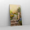Bild auf Leinwand - Leinwandbild - Garten Blumen Sommer - Produktbild-Vorschau 4