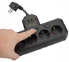 Vayox Steckdosenleiste 4-Fach Schuko 0,2m Schwarz | Einzeln Produktbild-Vorschau 4