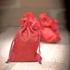 Stoffbeutel-Set "Red", 24 Stk. Produktbild-Vorschau 2