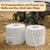 Kordelband Bindegarn 1000 m Kordel Schnur Weiß Paketschnur Produktbild-Vorschau 6