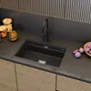 Einbeckensiphon Quadratischer Abgang Zweiflutiger Überlauf Produktbild-Vorschau 11
