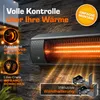 TRESKO Infračervený topný panel 3000W s dálkovým ovládáním Náhled obrázku produktu 8