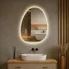 AJIE Studio FORMA LED-badspiegel, asymmetrisch, 75 x 55 cm, Productafbeelding-voorbeeld 2