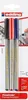 A package of three Edding fineliner pens in black, red, and blue. Podgląd zdjęcia produktu