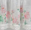 Gardine ASTEJA weiß rosa 30x150 cm  Kräuselband Produktbild-Vorschau 3