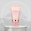 A pink tube of Medicube Collagen Night Wrapping Mask is displayed on a white pedestal with a subtle shadow effect. Produktbild-Vorschau