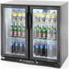 HENDI Bar-Kühlschrank doppeltürig 228L 2/10°C 230 215 Produktbild-Vorschau 1