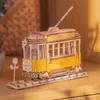 Rolife Puzzle 3D en bois Tram / Tramway Voir les images du produit 21