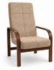 Fotel Nordic Comfort wypoczynkowy salon drewno orzech Podgląd zdjęcia produktu 1