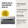 Anker SOLIX Solarbank Max AC Solarspeicher 7kWh | 3.500W AC Produktbild-Vorschau 2