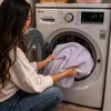 Pouf sfoderabile in velluto a coste larghe BANANAIR 100 cm Anteprima dell’immagine prodotto 4