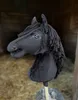 Kůň na tyči Super Hobby Horse Premium - černý kůň velký A3 Náhled obrázku produktu 8