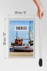 Holzschild Reise 20x30cm Nordsee Strand Reise Schiff Meer Produktbild-Vorschau 6