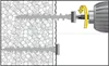 Isolierplattenschraube IPS 80 Länge 80 mm RAL 9003 - Produktbild-Vorschau 3