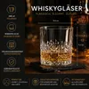 6er Set Whiskygläser 340 ml – Whiskeygläser Tumbler mit Produktbild-Vorschau 3