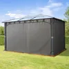 TOOLPORT Gartenpavillon 3x4 m wasserdicht ALU Deluxe Produktbild-Vorschau 5