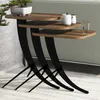 Skye Decor, Pion - Walnut, tables d'appoint, table gigogne Voir les images du produit 1