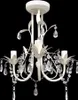 vidaXL Plafonnier en cristal Lustre 2 pcs. Blanc élégant Voir les images du produit 2