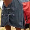 Outdoordecke Zuzi 1200D mit Highneck - Rot/Navy Größe Produktbild-Vorschau 2