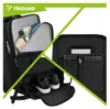 Trizand 27615 Zaino da viaggio 40 x 20 x 25 cm, USB, nero Anteprima dell’immagine prodotto 13