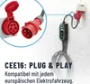 Absina Mobile Wallbox Cavo Cavo tipo 2 e CCS2 400CEE 6A-16A Anteprima dell’immagine prodotto 9