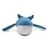 Balena di peluche, mamma e bambino, blu Anteprima dell’immagine prodotto 4