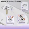 2-in-1 Badewannenstöpsel mit Sieb, Ablaufsieb Haarfänger, Produktbild-Vorschau 2