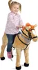 Pink Papaya Stehpferd zum draufsitzen | 75cm Spielpferd zum Produktbild-Vorschau 1
