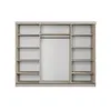 Schiebetürenschrank 250 cm breit mit Spiegel, 3 Türen und Produktbild-Vorschau 2