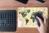 MuchoWow® Mauspad Mousepad Weltkarte - Zeitung - Gold 27x18 Produktbild-Vorschau 4