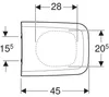 Geberit iCon Square WC-Sitz mit Absenkautomatik Produktbild-Vorschau 9