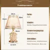 KUGI LED Tischleuchte Kristall Tischleuchte,Gold Tischlampe Produktbild-Vorschau 3