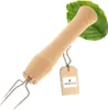 Pellkartoffelstecher, ohne Hülse aus Holz 12 cm Produktbild-Vorschau 2