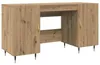 vidaXL Scrivania Artisan in rovere 140 x 50 x 75 cm Anteprima dell’immagine prodotto 1
