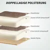 HOMCOM Bürostuhl Schreibtischstuhl mit doppellagiger Produktbild-Vorschau 3