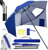 Faziango Strandschirm 210 cm Sonnenschirm mit UV Schutz Produktbild-Vorschau 1