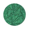 MuchoWow® Mauspad Mousepad Grün - Muster - Sommer 30x30 cm Produktbild-Vorschau 1