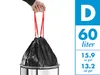 Hailo fodera per bidoni D nera 0060-001 con coulisse 10 Anteprima dell’immagine prodotto 6