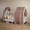 Hausbett Himmel NENA im 2er Set in beige - Betthimmel aus Produktbild-Vorschau 1