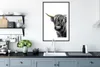MuchoWow® MuchoWow® Gerahmtes Poster Scottish Hochlandrind Produktbild-Vorschau 5
