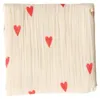 Studio Noos Natural Hearts Swaddle 70x70 cm Produktbild-Vorschau 2
