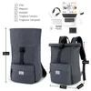 Cityrucksack Rolltop Rucksack Damen Herren Tagesrucksack Produktbild-Vorschau 6