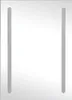 vidaXL Armadio a specchio LED per il bagno 50x13x70 cm Anteprima dell’immagine prodotto 8