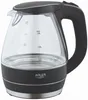 Adler AD 1224 Wasserkocher schwarz/transparent LED Produktbild-Vorschau 1