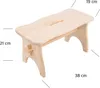 Creative Deco Holz Hocker | 38 x 19 x 21 cm | Tritthocker Produktbild-Vorschau 6