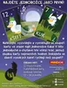 A marketing image for a card game called Kabo, featuring illustrations of cartoon animals and game cards with numbers and text. Náhľad obrázku produktu