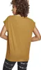 Urban Classics Kurzarm-T-Shirt für Frauen Slipout senf 5XL Produktbild-Vorschau 12