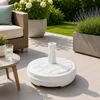 Sonnenschirm-Ständer 13L Weiß Ø43cm Höhe 13cm Produktbild-Vorschau 1